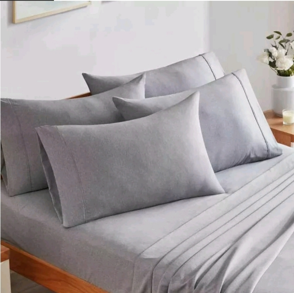 New Charisma Queen 6pc Sheet Set 100% Microfiber